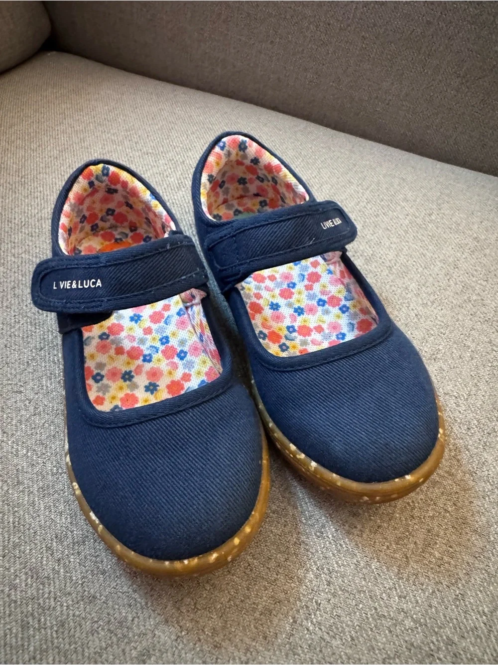 Livie and Luca Mary Jane Canvas Shoes